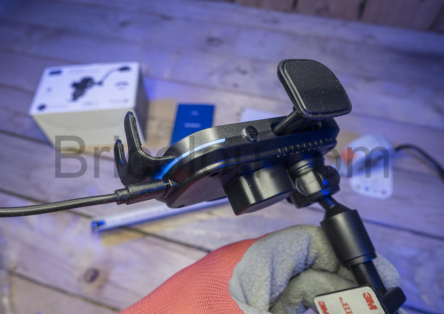 WOFALO 15W Support Telephone Smartphone Voiture Chargeur sans Fil Induction 1 WOFALO 15W Support Téléphone Smartphone Voiture Chargeur sans Fil Induction