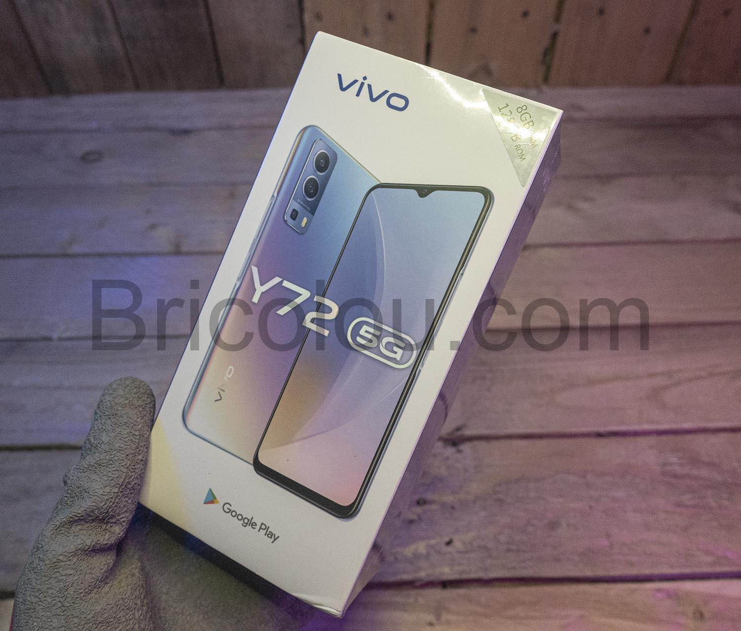 telephone smartphone vivo 5G Y72 S boite téléphone smartphone vivo 5G Y72 S boite