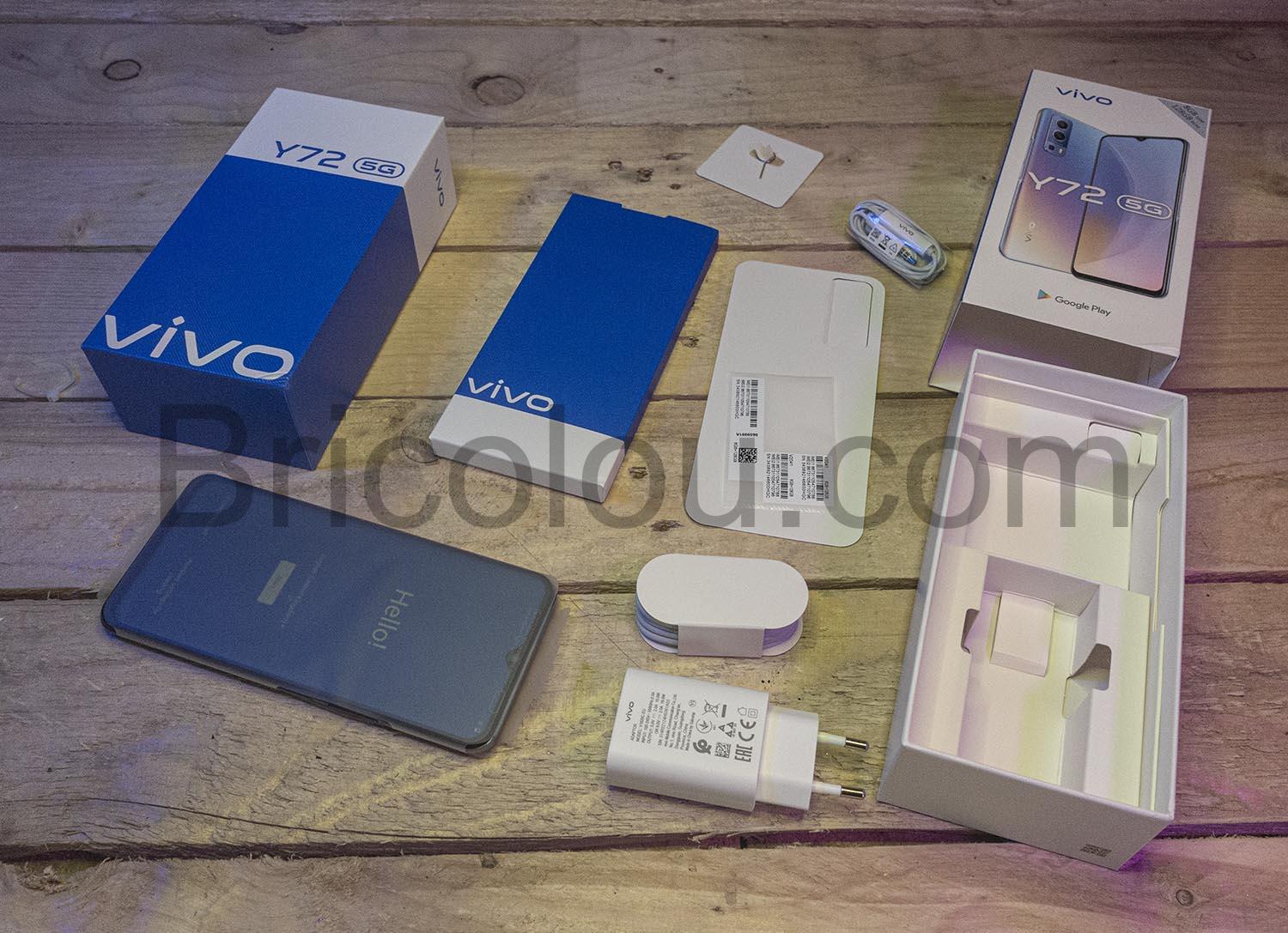 telephone smartphone vivo 5G Y72S téléphone smartphone vivo 5G Y72S