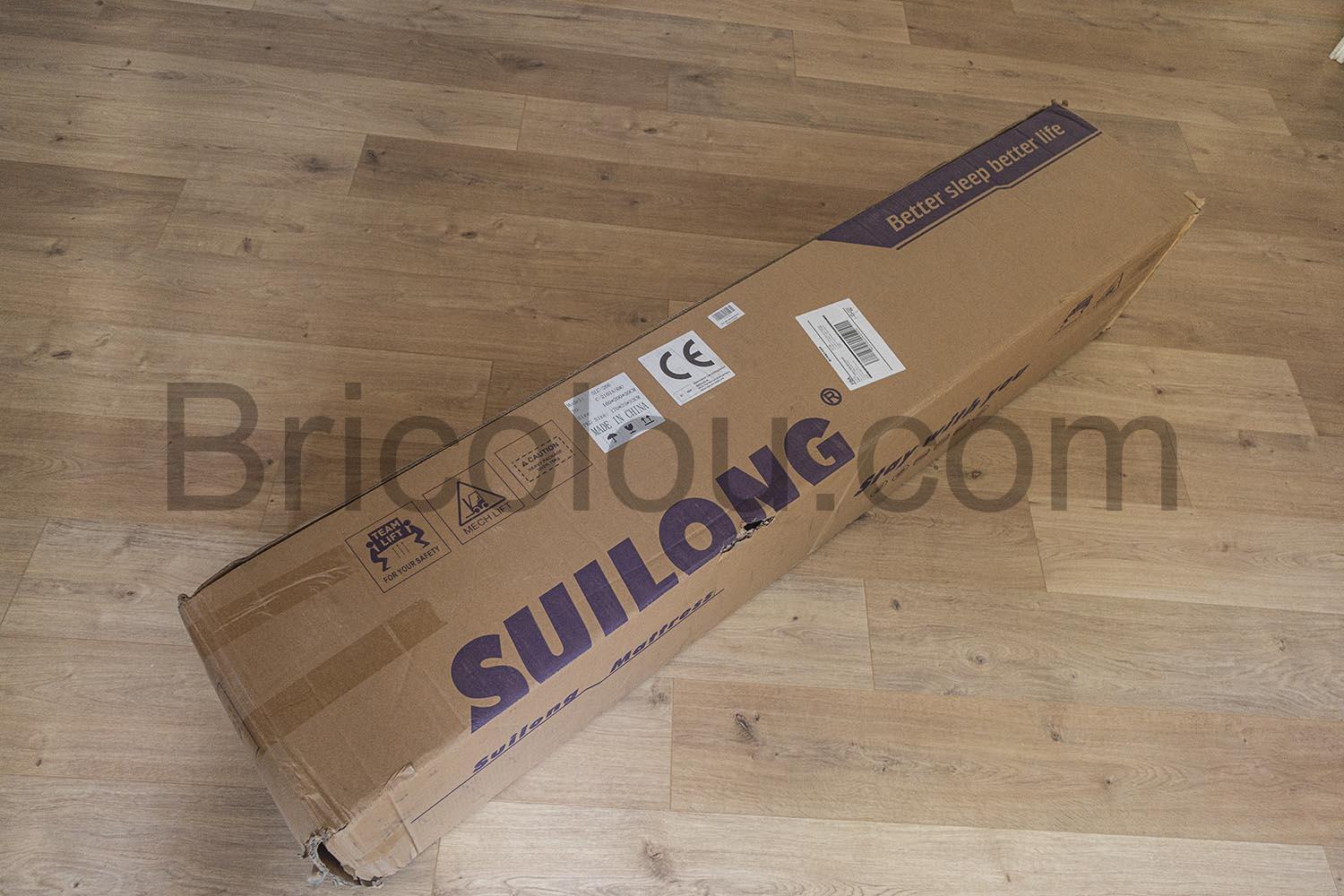 SLC 266 Matelas SuiLong Ressorts Ensaches Forme 7 Zones Orthopedique SLC-266 Matelas SuiLong Ressorts Ensachés Forme 7 Zones Orthopédique