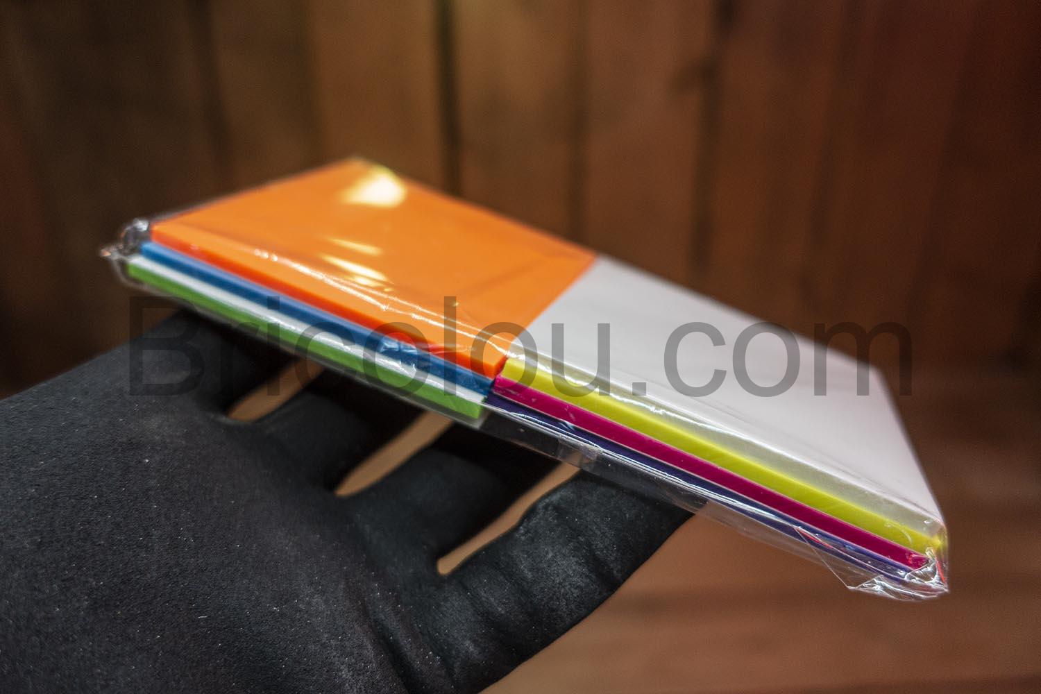 YasJess Post It Transparent Sticky Notes couleurs Feuilles Impermeables Autocollante Feuillets YasJess Post It Transparent Sticky Notes couleurs Feuilles Imperméables Autocollante Feuillets