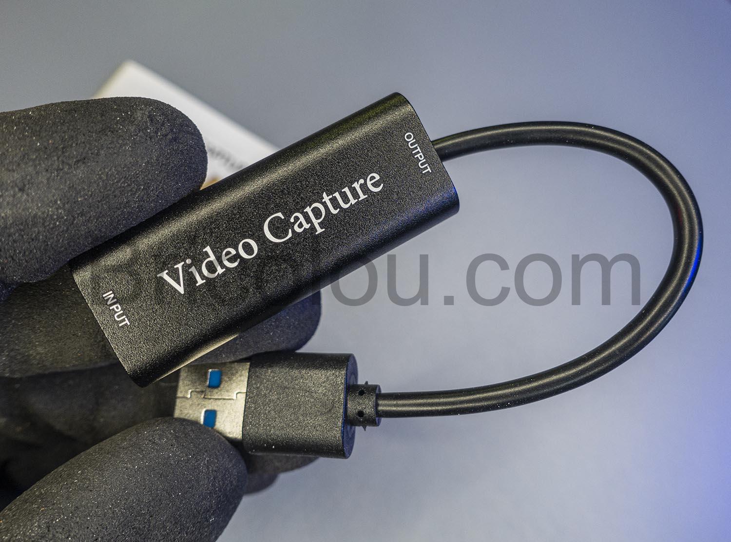 Boitier Acquisition Vidéo 4K Carte Acquisition Vidéo USB 3.0 avec