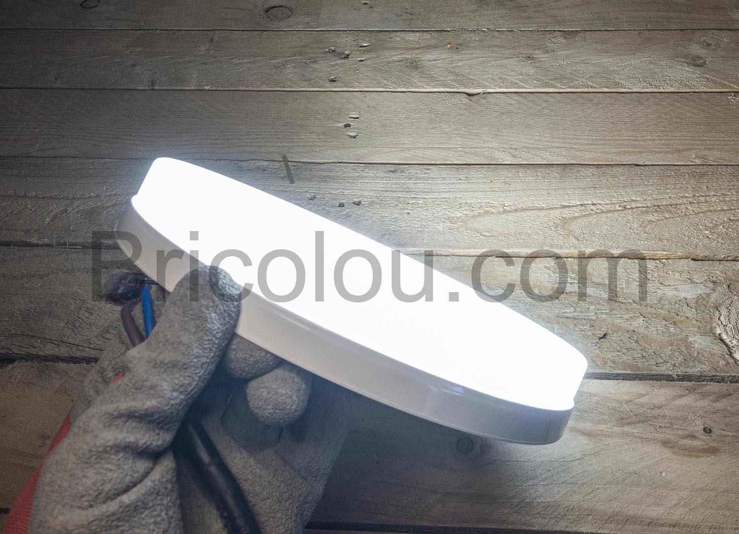 plafonnier rond puissant LED 36W Frepokii Lampe pour Cuisine garage salon Plafonnier rond puissant LED 36W Frepokii, Lampe 4500K pour Cuisine, garage, salon - Image 5