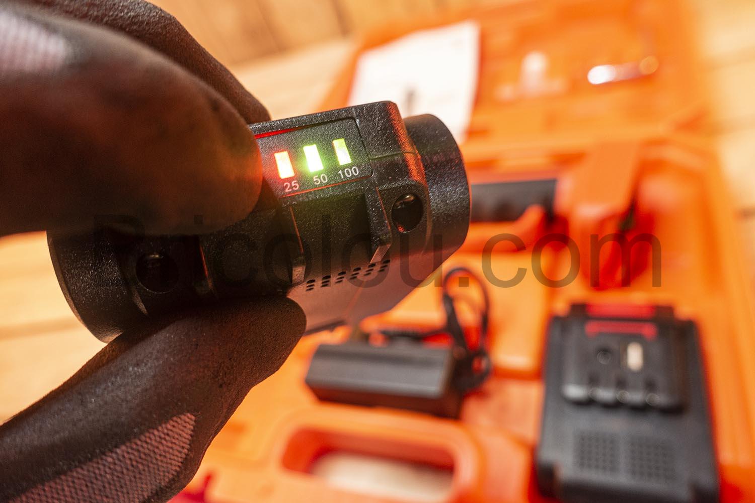 BAIDELE Secateur Electrique sans Fil Batterie Rechargeable 830B BAIDELE Sécateur Électrique sans Fil Batterie Rechargeable 830B