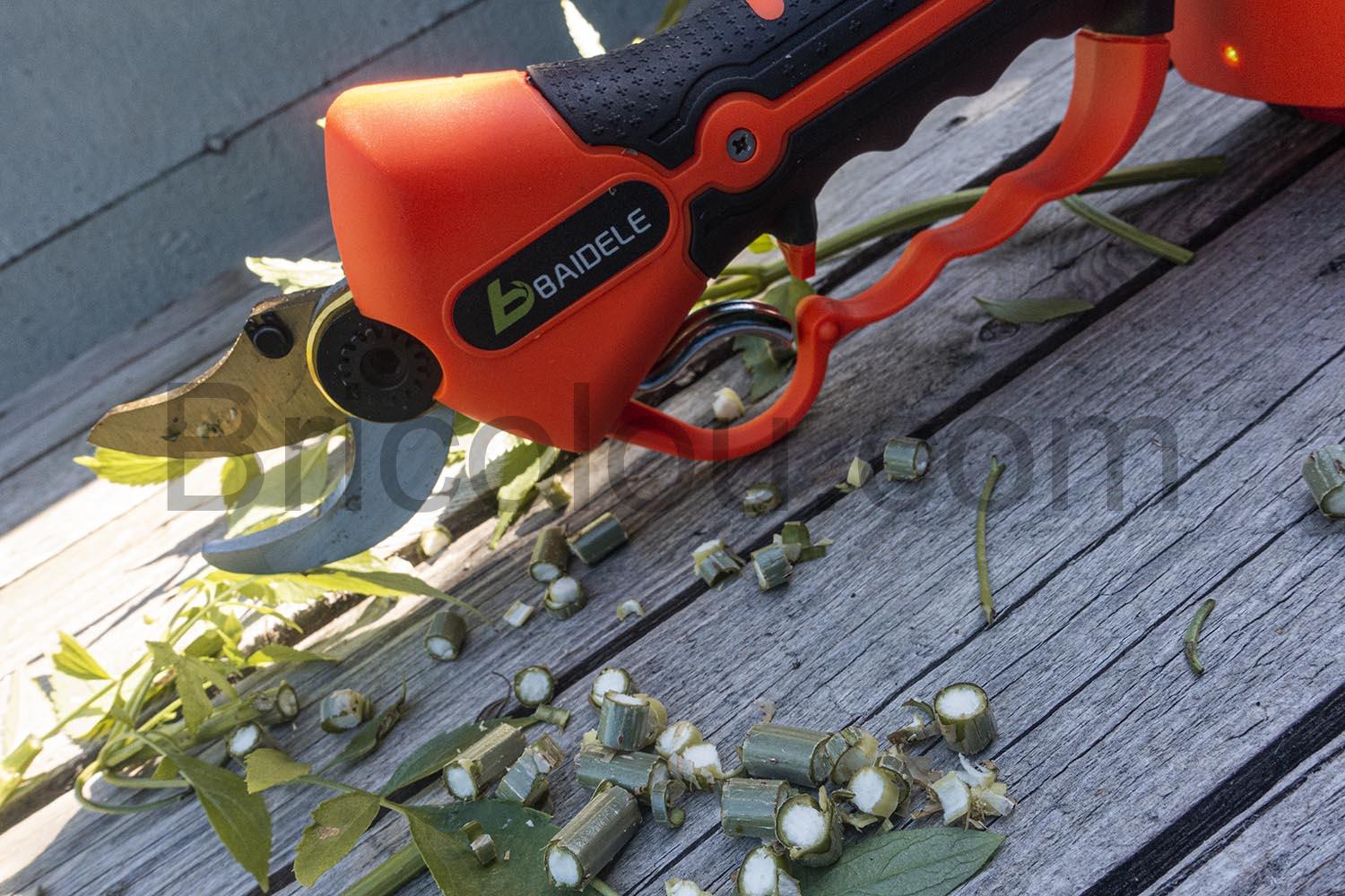 BAIDELE Secateur Electrique sans Fil Elagueur Batterie 830B BAIDELE Sécateur Électrique sans Fil Élagueur Batterie 830B