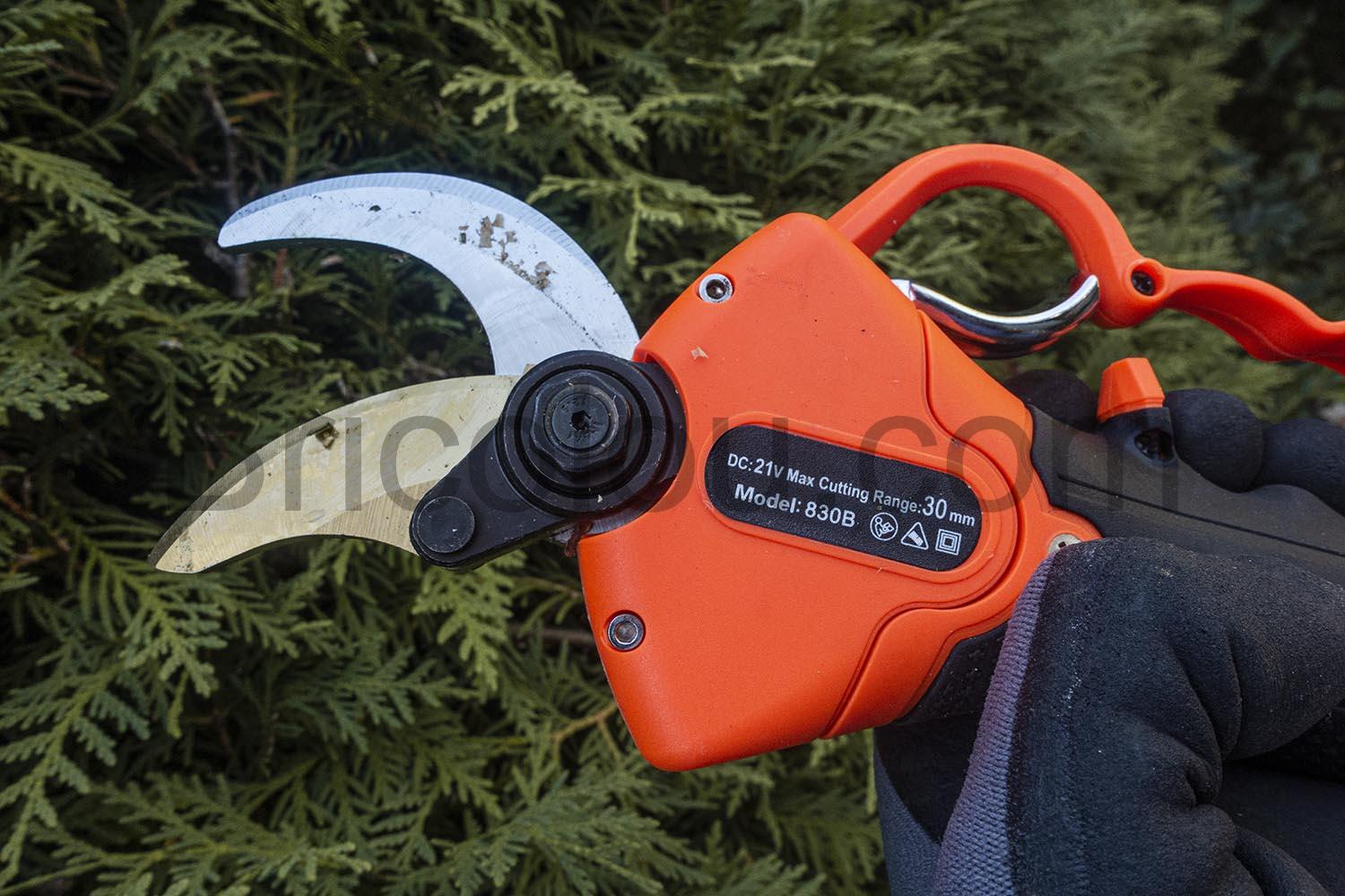 BAIDELE Secateur Electrique sans Fil Elagueur Batterie Rechargeable 830B BAIDELE Sécateur Électrique sans Fil Élagueur Batterie Rechargeable 830B