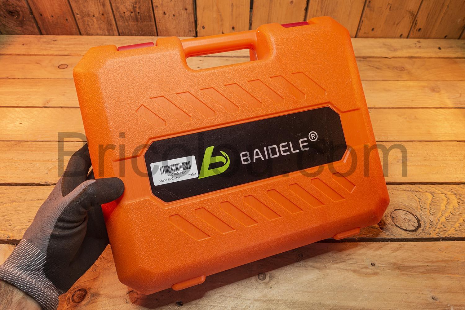 BAIDELE Secateur Electrique sans Fil Elagueur Batterie Rechargeable boite BAIDELE Sécateur Électrique sans Fil Élagueur Batterie Rechargeable boite