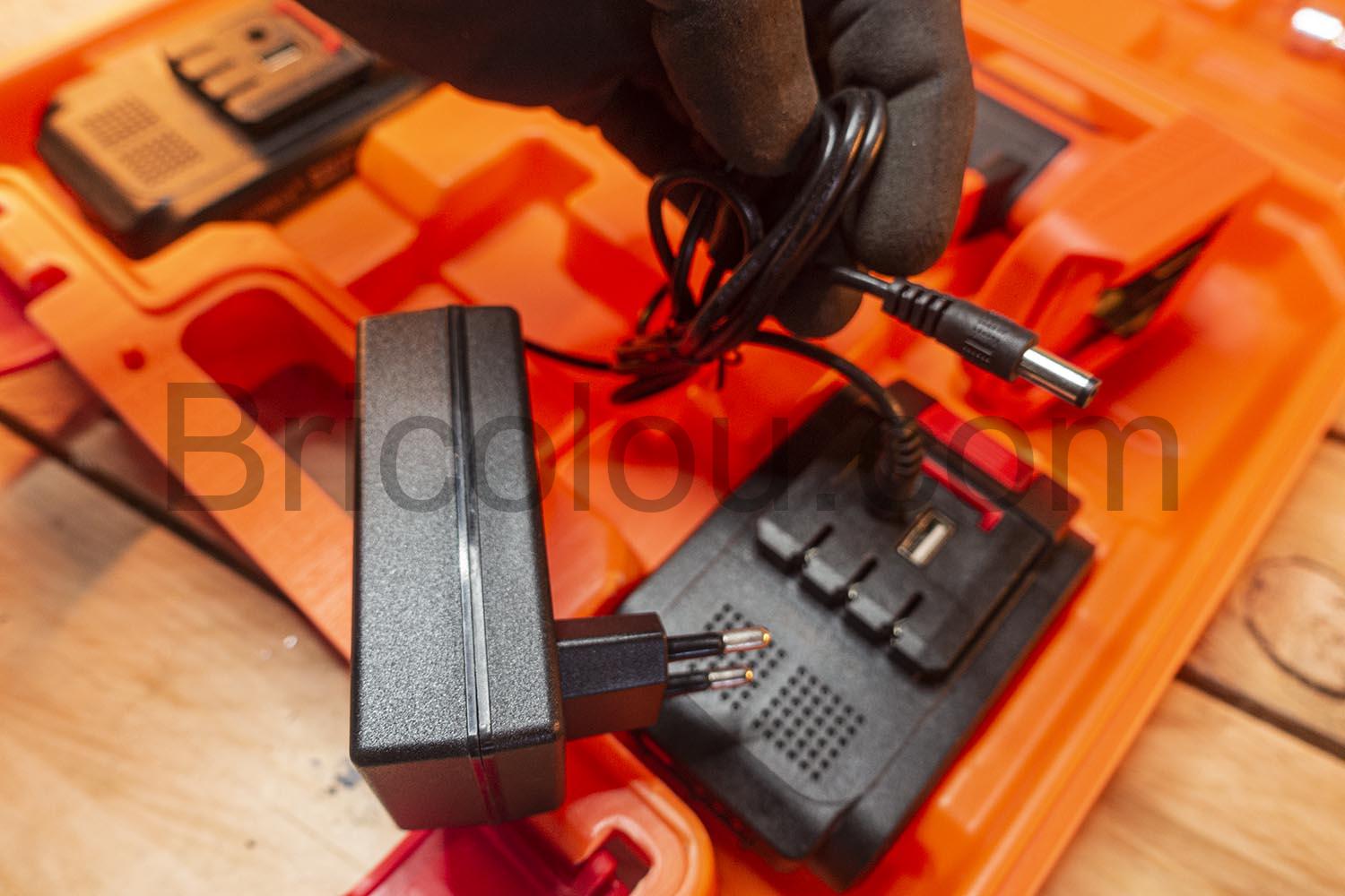 BAIDELE Secateur Electrique sans Fil Elagueur Rechargeable 830B BAIDELE Sécateur Électrique sans Fil Élagueur Rechargeable 830B