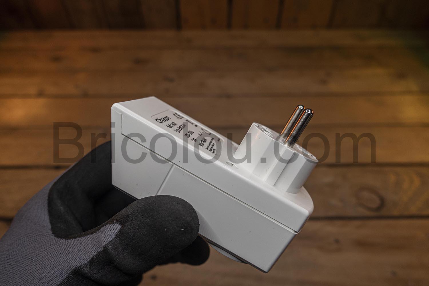 Chacon Programmateur digital horloge prise aleatoire Chacon Programmateur digital horloge prise aléatoire