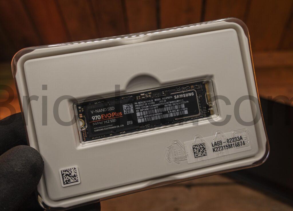 Samsung Disque SSD 970 Plus 2 To PCIe NVMe M.2 2280 MZ-V7S2T0
