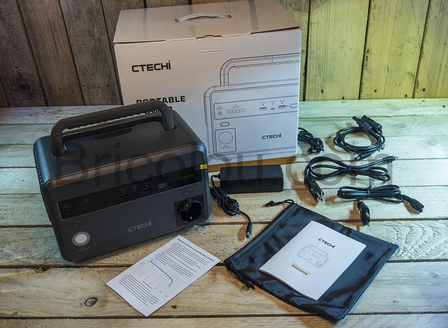 CTECHi Generateur electrique Portable LiFePO4 CTECHi Générateur électrique Portable LiFePO4