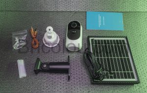 Caméra Surveillance WiFi Extérieure sans Fil Solaire Bextgoo Boston Aiwit complete