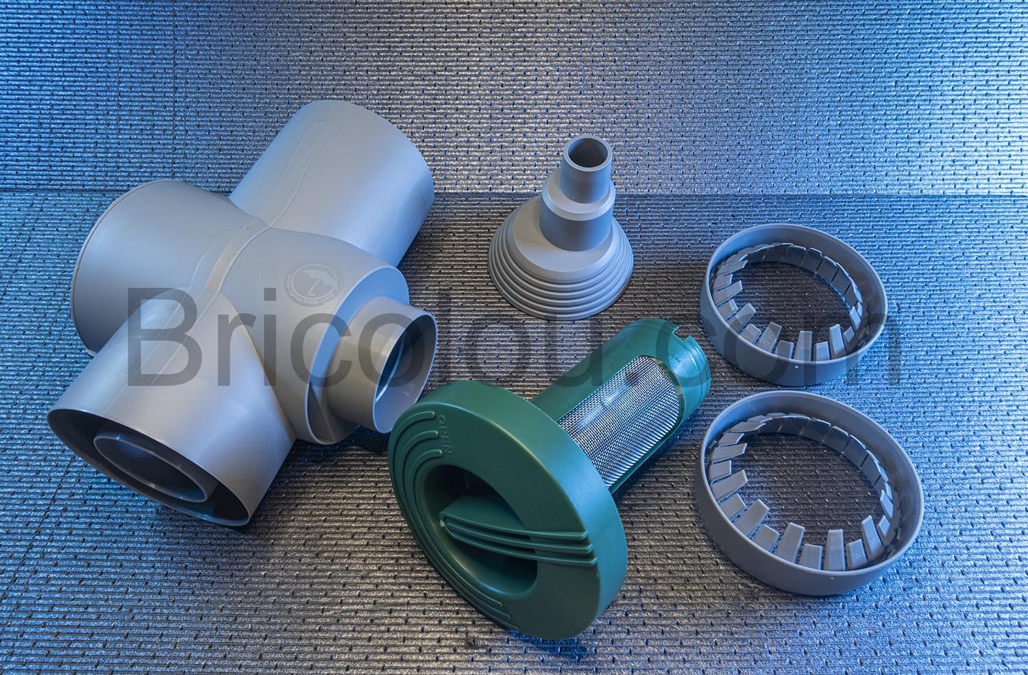 Premier Tech Aqua GmbH Filtre collecteur Gris avec réducteur et Premier Tech Aqua GmbH Filtre collecteur Gris avec réducteur et