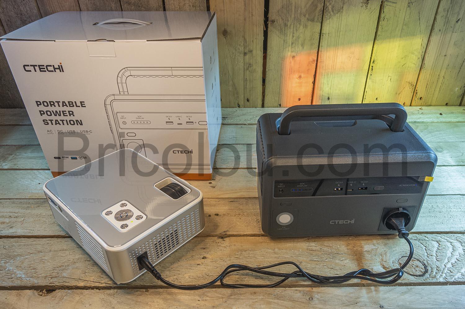 Power Bank CTECHi Generateur electrique Portable 299Wh 300W LiFePO4 Groupe electrogene Station dalimentation Power Bank CTECHi Générateur électrique Portable 299Wh 300W LiFePO4 Groupe électrogène Station d'alimentation