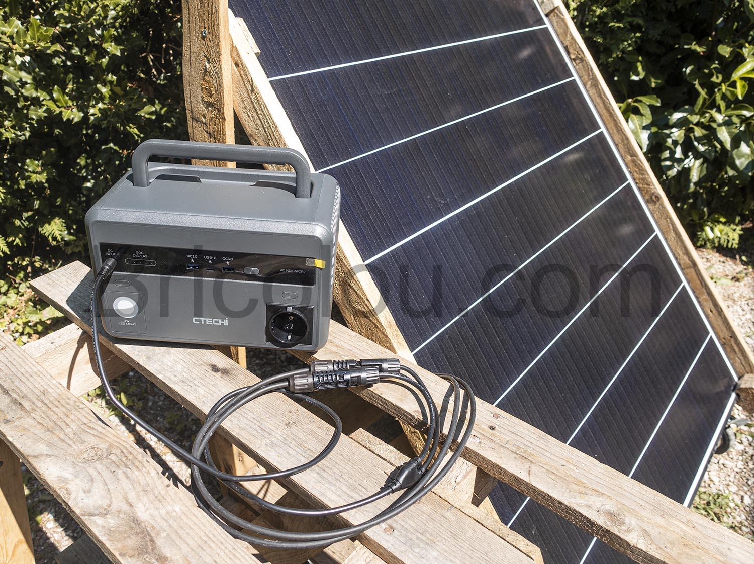 Power Bank CTECHi Generateur electrique Portable 299Wh 300W LiFePO4 solaire Power Bank CTECHi Générateur électrique Portable 299Wh 300W LiFePO4 solaire