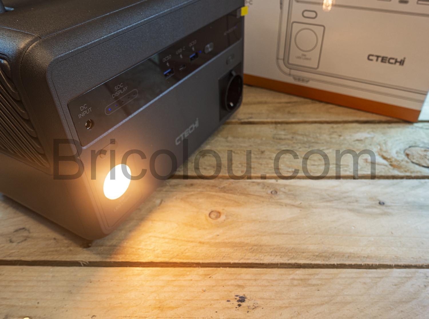 Power Bank CTECHi Portable 299Wh 300W LiFePO4 Groupe electrogene Station dalimentation Power Bank CTECHi Portable 299Wh 300W LiFePO4 Groupe électrogène Station d'alimentation