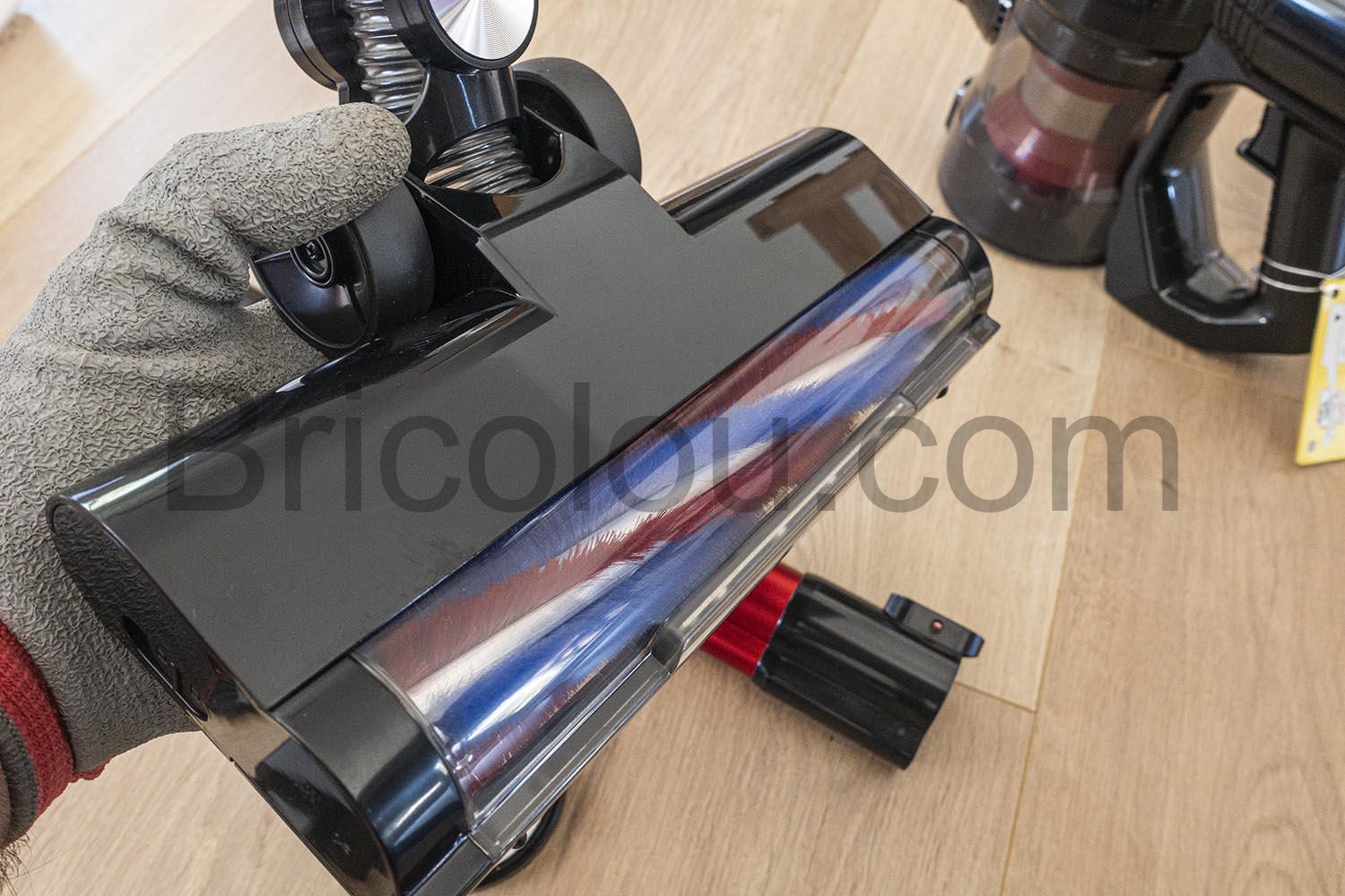 QOUTOO Aspirateur Balais sans Fil brosse QOUTOO Aspirateur Balais sans Fil brosse