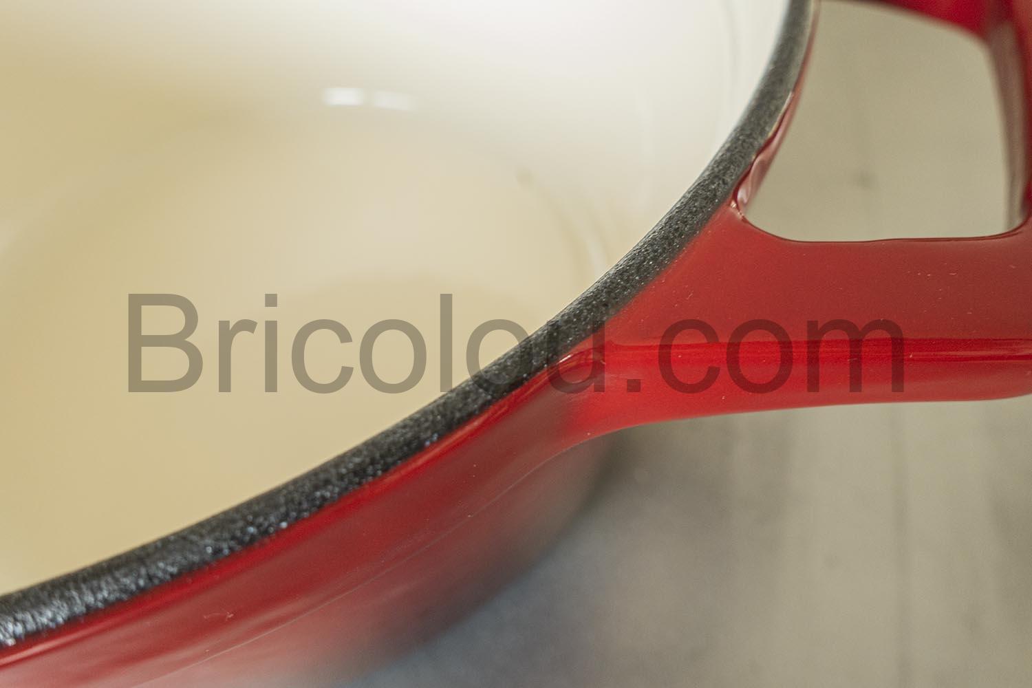 vancasso Cocotte en Fonte Marmite Ronde Emaillee Rouge Couvercle Dutch Oven vancasso Cocotte en Fonte Marmite Ronde Émaillée Rouge Couvercle Dutch Oven