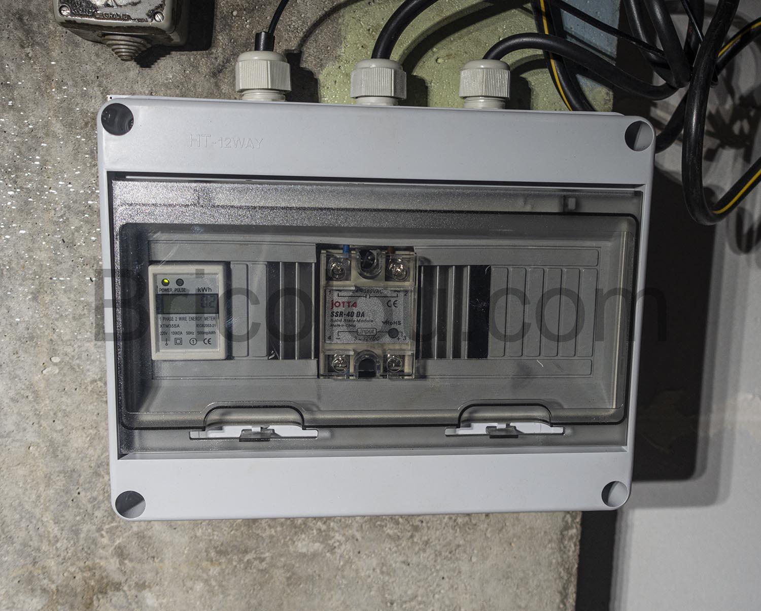 Dissipateur SSR Relais statique radiateur thermique aluminium etanche Dissipateur SSR Relais statique radiateur thermique aluminium étanche