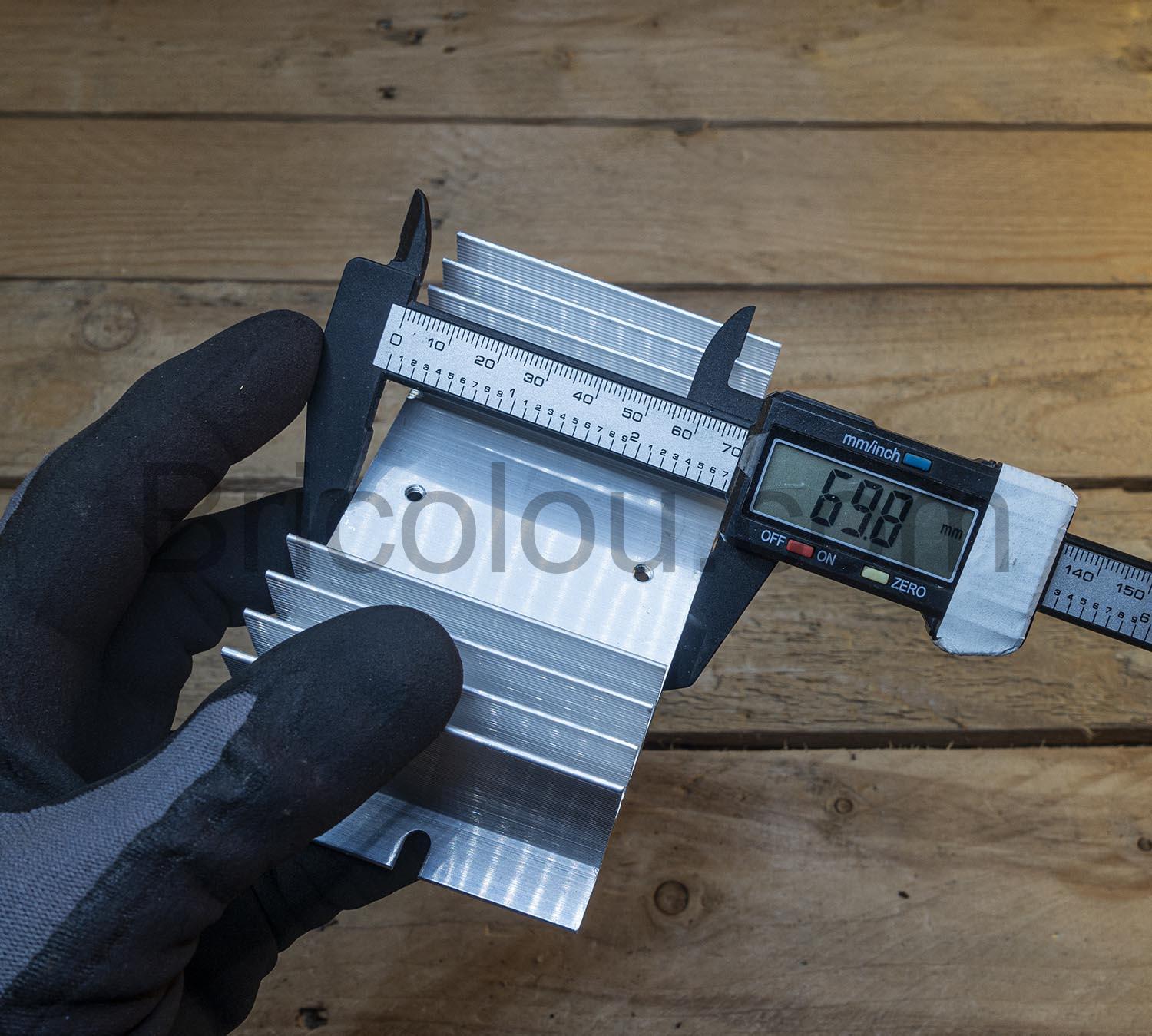 Dissipateur SSR Relais statique radiateur thermique aluminium hauteur routeur Dissipateur SSR Relais statique radiateur thermique aluminium hauteur routeur