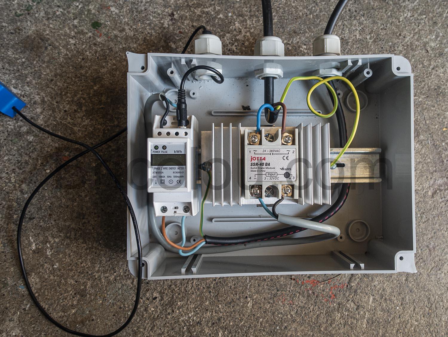 Dissipateur SSR Relais statique radiateur thermique aluminium routeur solaire Dissipateur SSR Relais statique radiateur thermique aluminium routeur solaire
