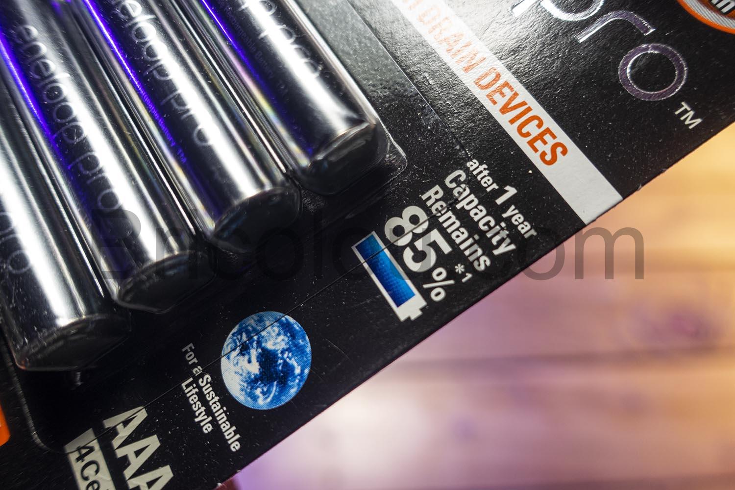 Eneloop AAA Micro batterie rechargeable blister plastique solaire Eneloop AAA Micro batterie rechargeable blister plastique solaire