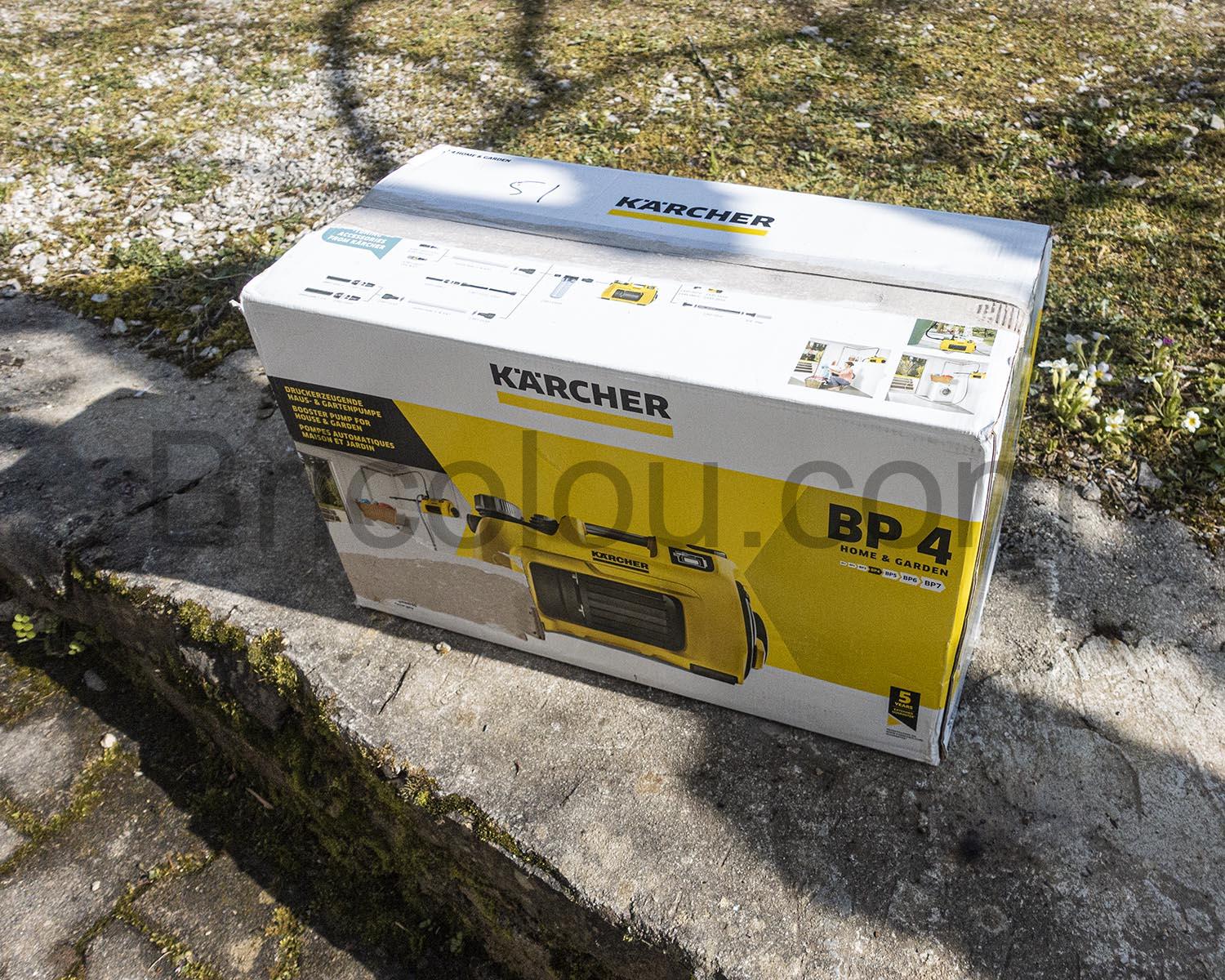 Karcher BP4 Home Garden pompe automatique maison jardin boite Kärcher BP4 Home Garden pompe automatique maison jardin boite