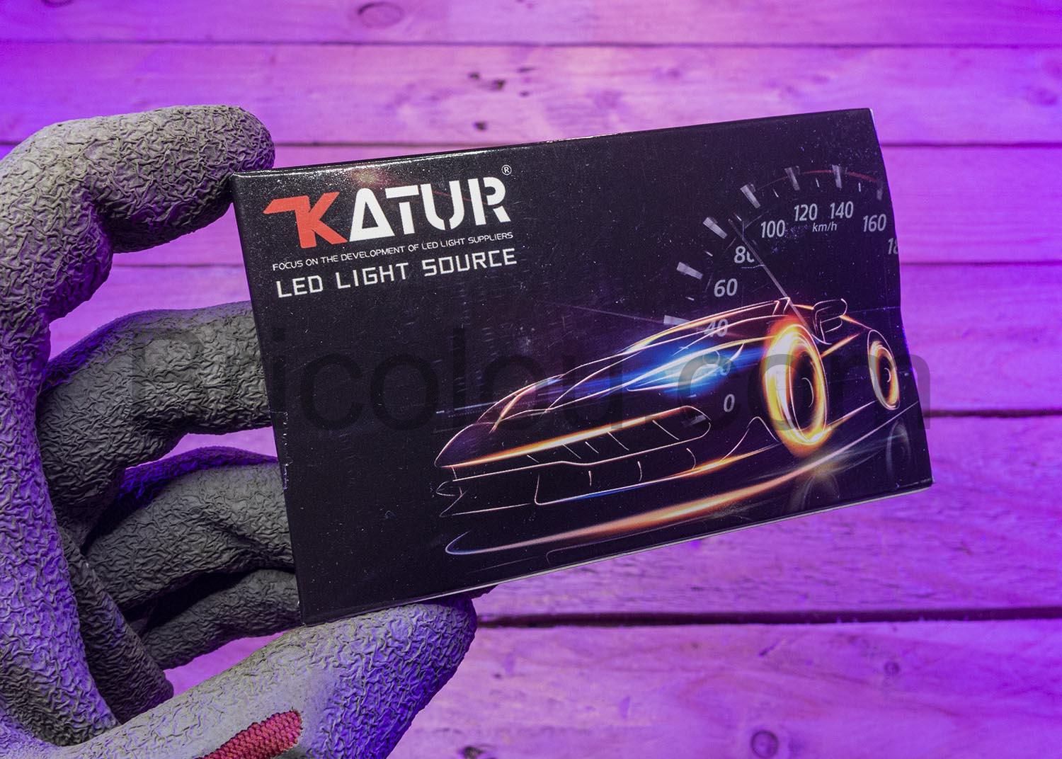 Katur LED H3 900 Lumens Super Bright 3014 78SMD ampoules Xenon 6000K boite Katur LED H3 900 Lumens Super Bright 3014 78SMD ampoules Xenon 6000K boite