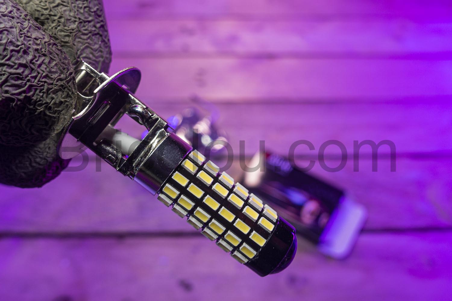 Katur LED H3 900 Lumens Super Bright 3014 78SMD ampoules Xenon 6000K chip Katur LED H3 900 Lumens Super Bright 3014 78SMD ampoules Xenon 6000K chip