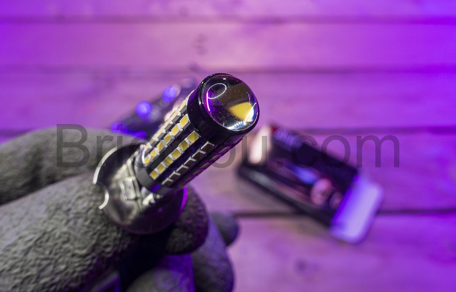 Katur LED H3 900 Lumens Super Bright 3014 78SMD ampoules Xenon 6000K lentille Katur LED H3 900 Lumens Super Bright 3014 78SMD ampoules Xenon 6000K lentille