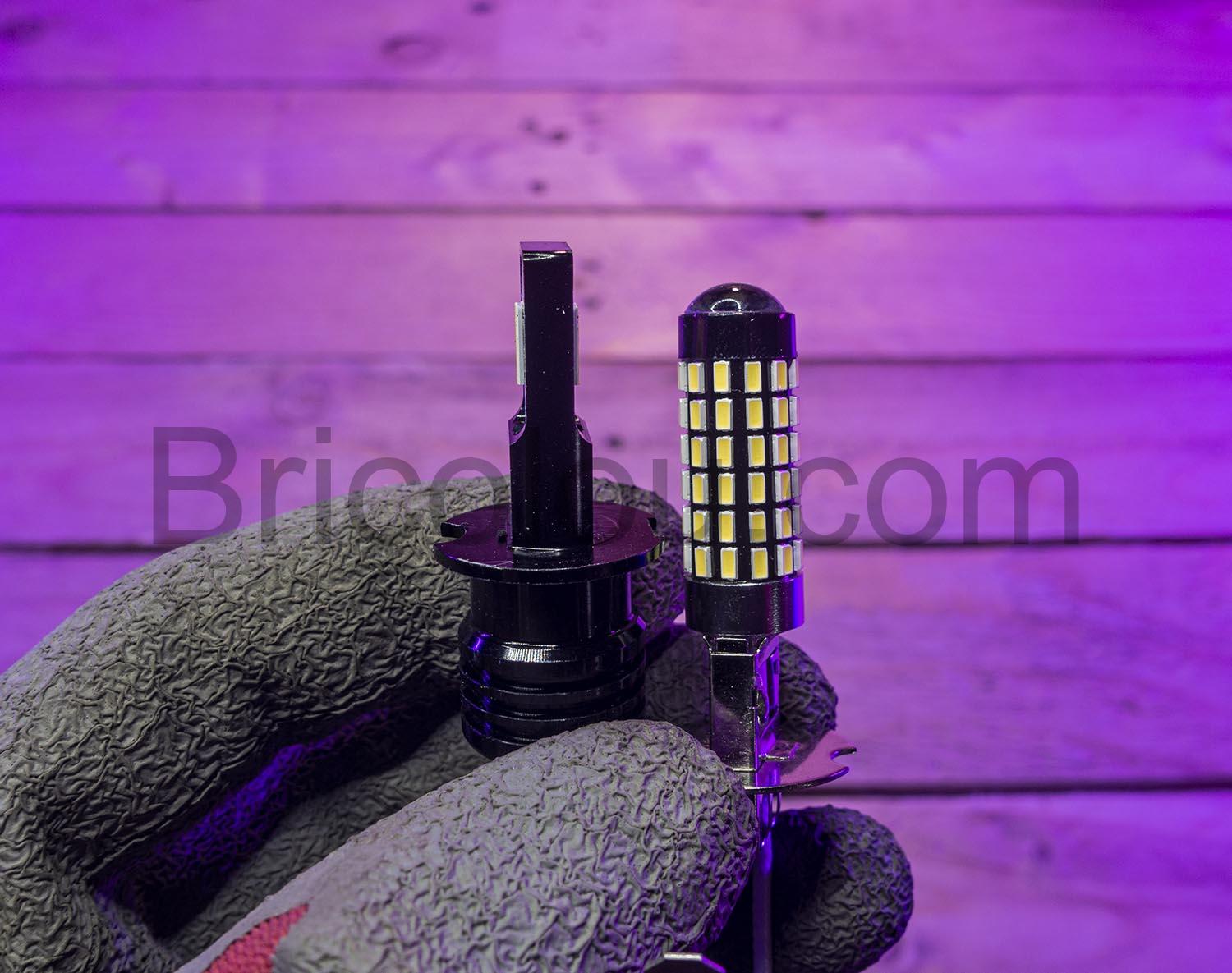 Katur LED H3 900 Lumens Super Bright 3014 78SMD ampoules Xenon compare LED Katur LED H3 900 Lumens Super Bright 3014 78SMD ampoules Xenon compare LED