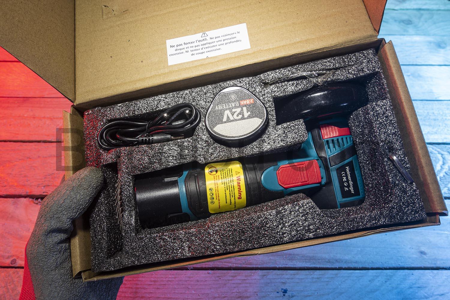 Mini Meuleuse dangle boite Heimerdinger Mini Meuleuse d'angle boite Heimerdinger