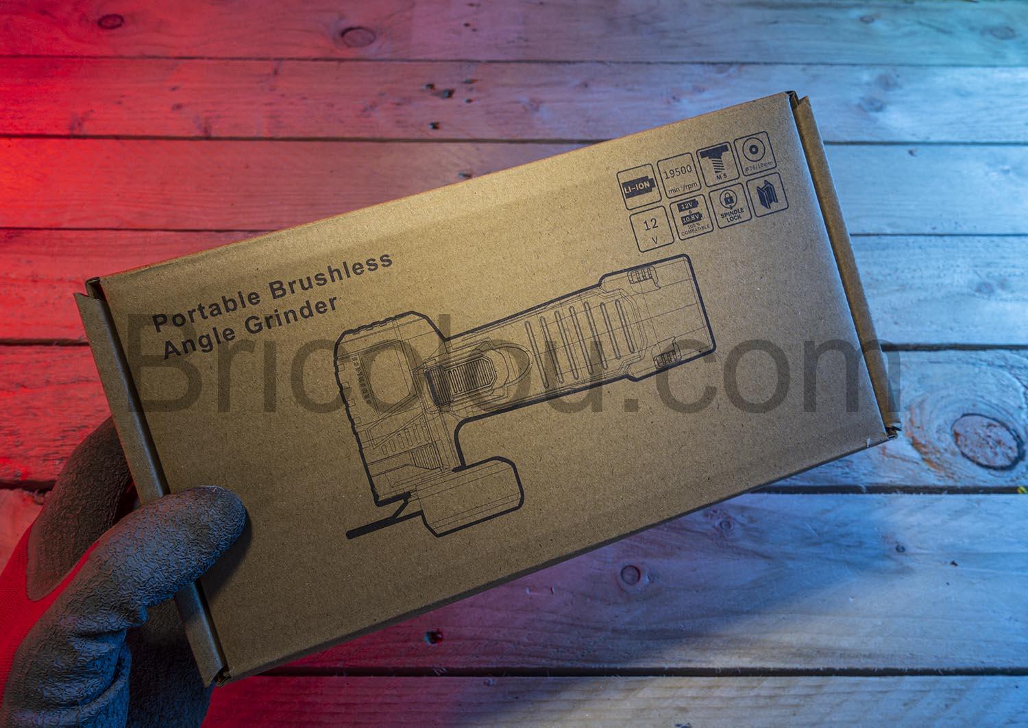 Mini Meuleuse dangle sans fil 12V de Precision Heimerdinger boite Mini Meuleuse d'angle sans fil 12V de Précision Heimerdinger boite