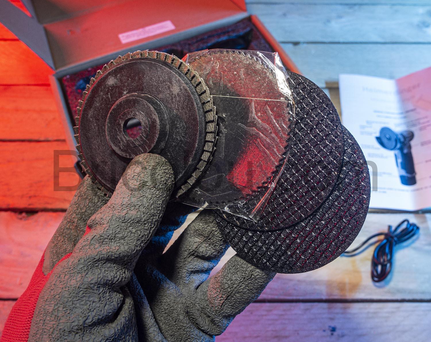 Mini Meuleuse dangle sans fil 12V de Precision Heimerdinger polissage Mini Meuleuse d'angle sans fil 12V de Précision Heimerdinger - Image 17