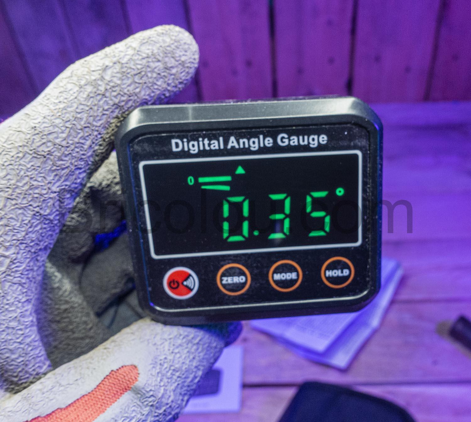 Neoteck Rapporteur Angle Numerique Niveau Magnetique vert Neoteck Rapporteur Angle Numérique Niveau Magnétique vert