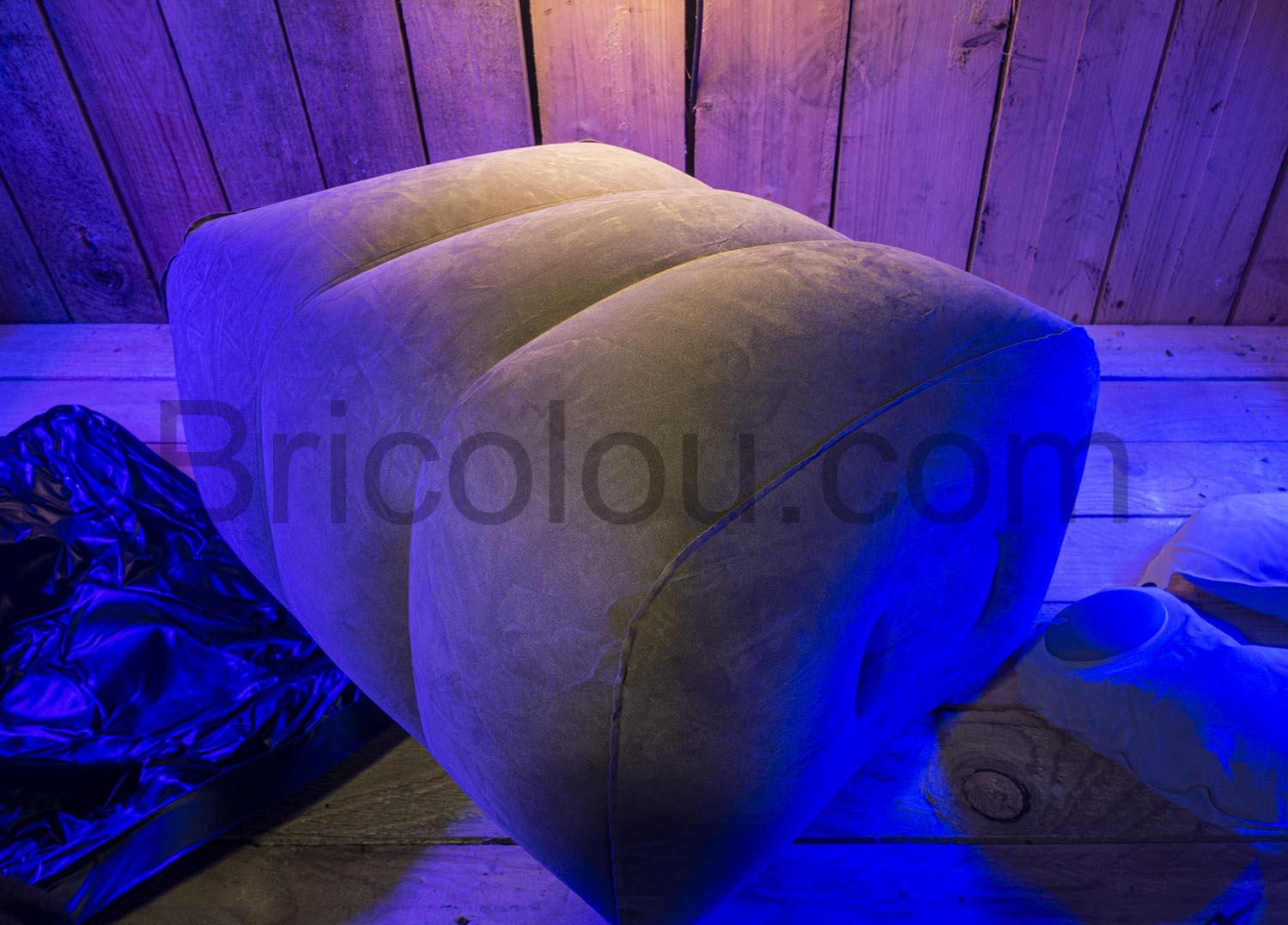 Oreiller repose pieds gonflable WADEO gonfle Oreiller repose-pieds gonflable WADEO gonfle