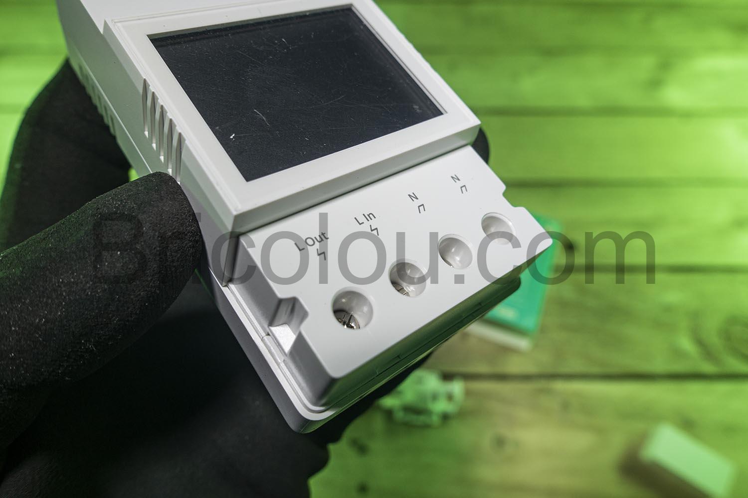 SONOFF POW Elite Interrupteur Connecte WiFi Mesure Consommation Electrique borne SONOFF POW Elite Interrupteur Connecté WiFi Mesure Consommation Electrique borne
