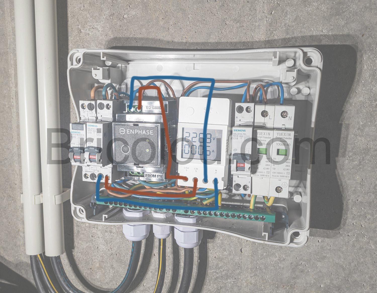 SONOFF POW Elite Interrupteur Connecte WiFi Mesure Consommation Electrique branchement SONOFF POW Elite Interrupteur Connecté WiFi Mesure Consommation Electrique branchement