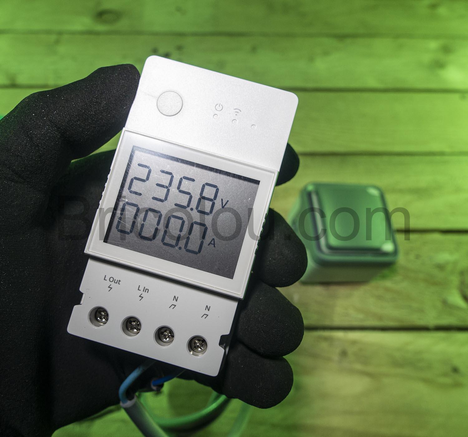 SONOFF POW Elite Interrupteur Connecte WiFi Mesure Consommation Electrique voltmetre SONOFF POW Elite Interrupteur Connecté WiFi Mesure Consommation Electrique voltmetre