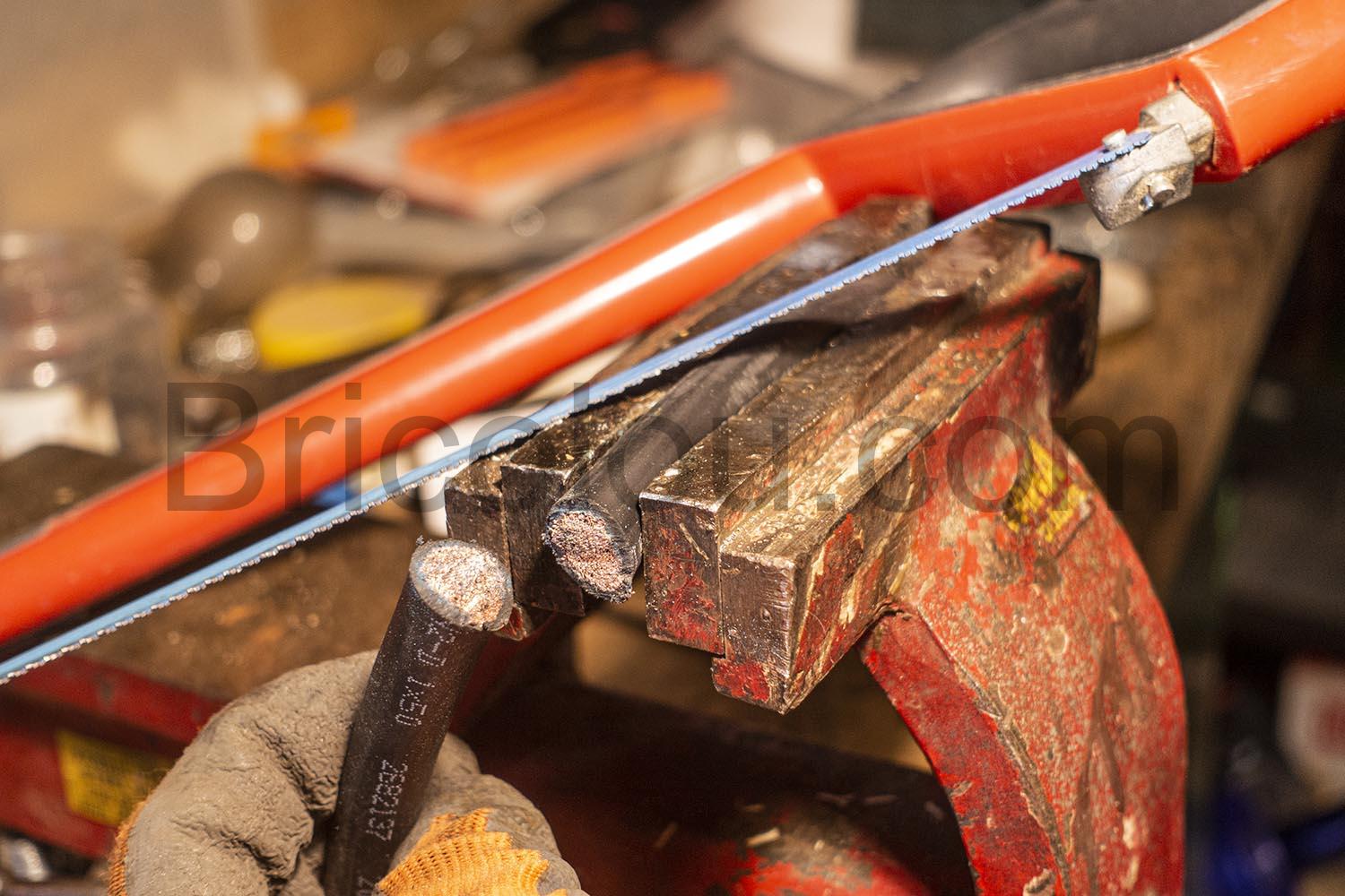 STM Cable soudure masse 50 mm² H01N2 D HAR VDE 0282 decouper STM Câble soudure masse 50 mm² H01N2-D HAR VDE 0282 découper