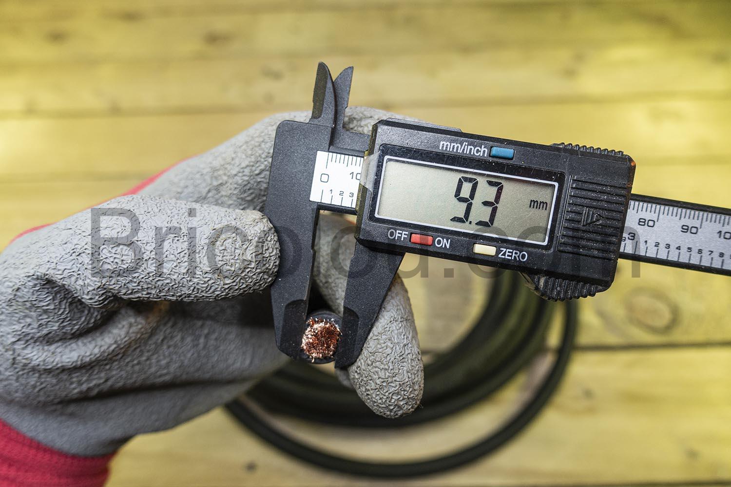 STM Cable soudure masse 50 mm² H01N2 D HAR VDE 0282 epaiseur STM Câble soudure masse 50 mm² H01N2-D HAR VDE 0282 épaiseur