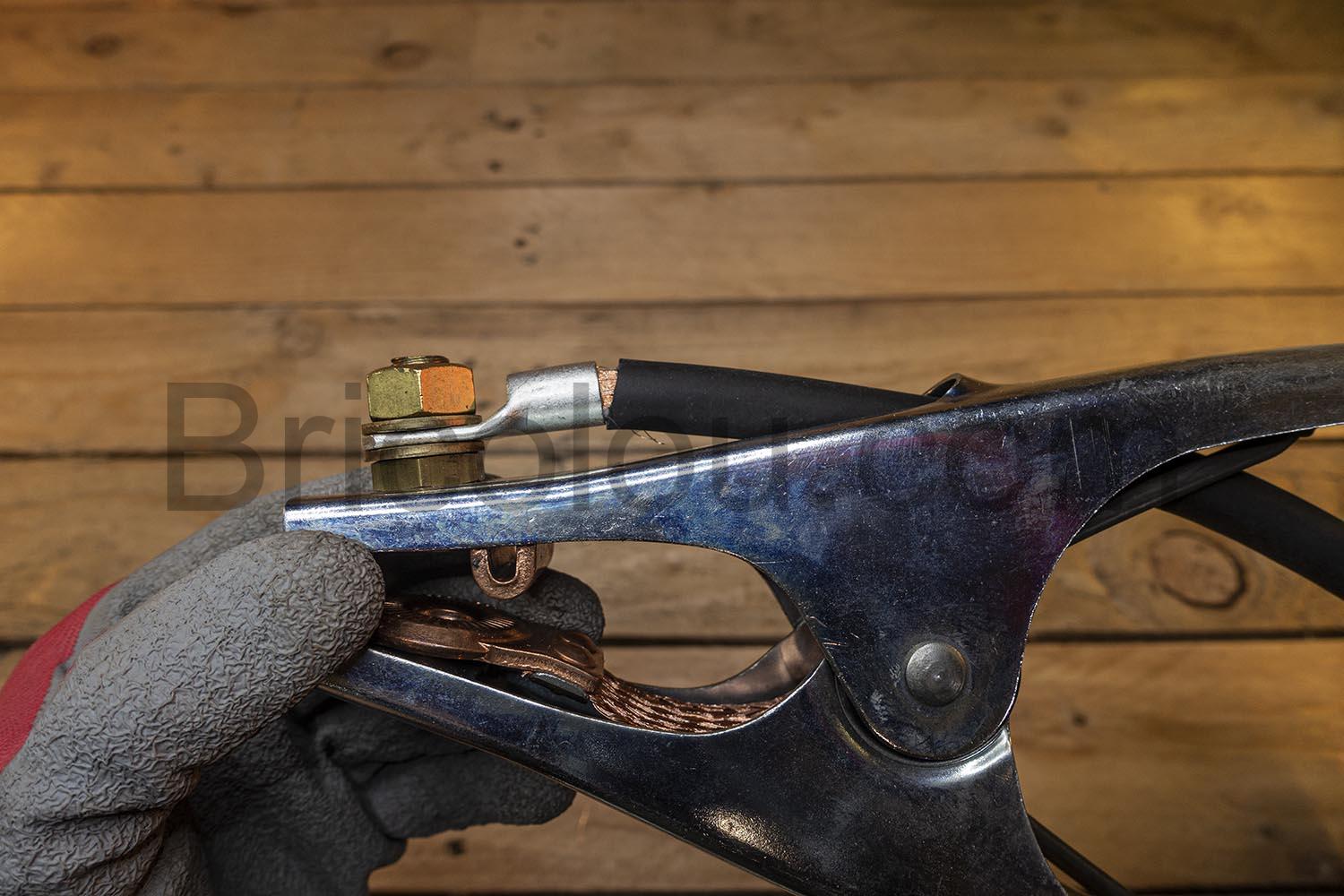 STM Cable soudure masse 50 mm² H01N2 D HAR VDE 0282 pince STM Câble soudure masse 50 mm² H01N2-D HAR VDE 0282 pince