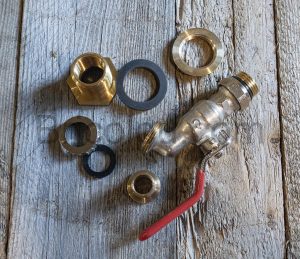 Somatherm Kit robinet cuve eau Pluie Orientable composition