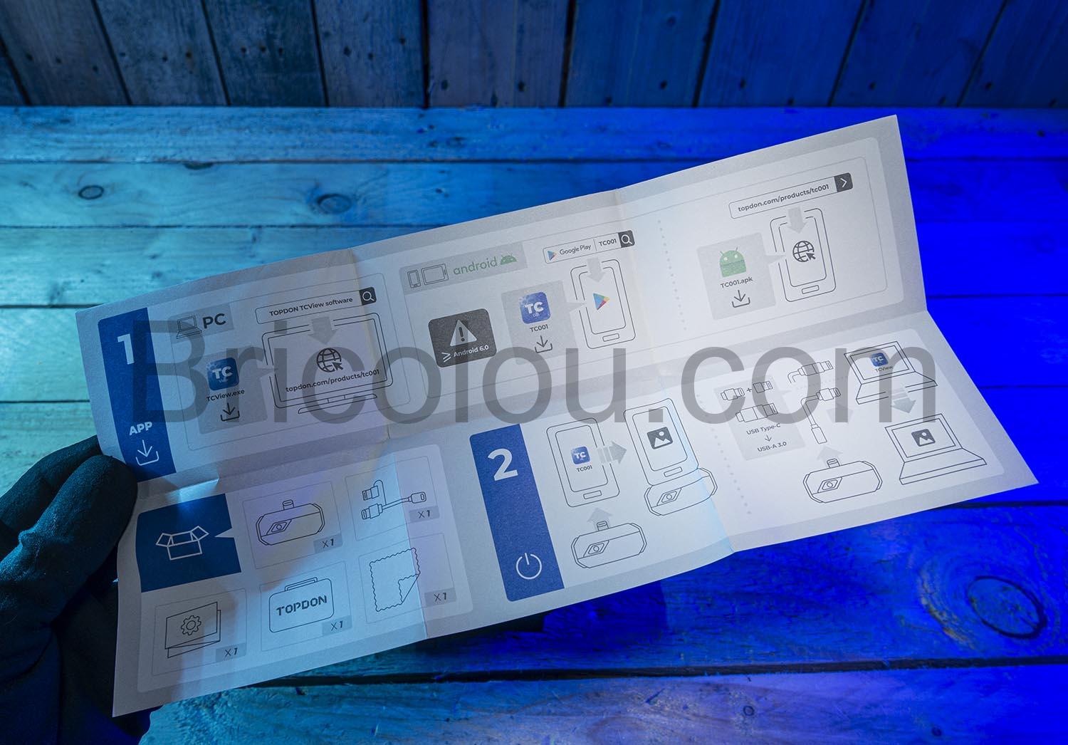 TOPDON TC001 Camera Thermique USB C Imageur chaleur documentation TOPDON TC001 Caméra Thermique USB C Imageur chaleur documentation