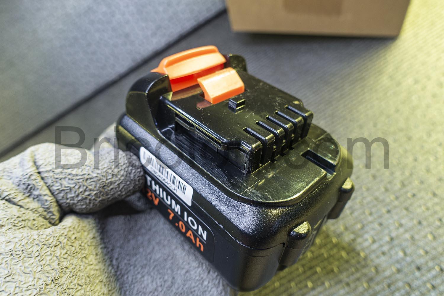 Battery lithium compatible Dewalt LabTEC DCB127 12 V 7 Ah clip Battery lithium compatible Dewalt LabTEC DCB127 12 V 7 Ah clip