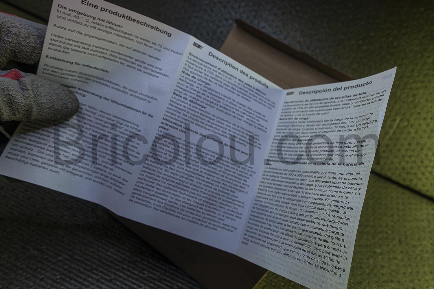 Battery lithium compatible Dewalt LabTEC DCB127 12 V 7 Ah documentation Battery lithium compatible Dewalt LabTEC DCB127 12 V 7 Ah documentation