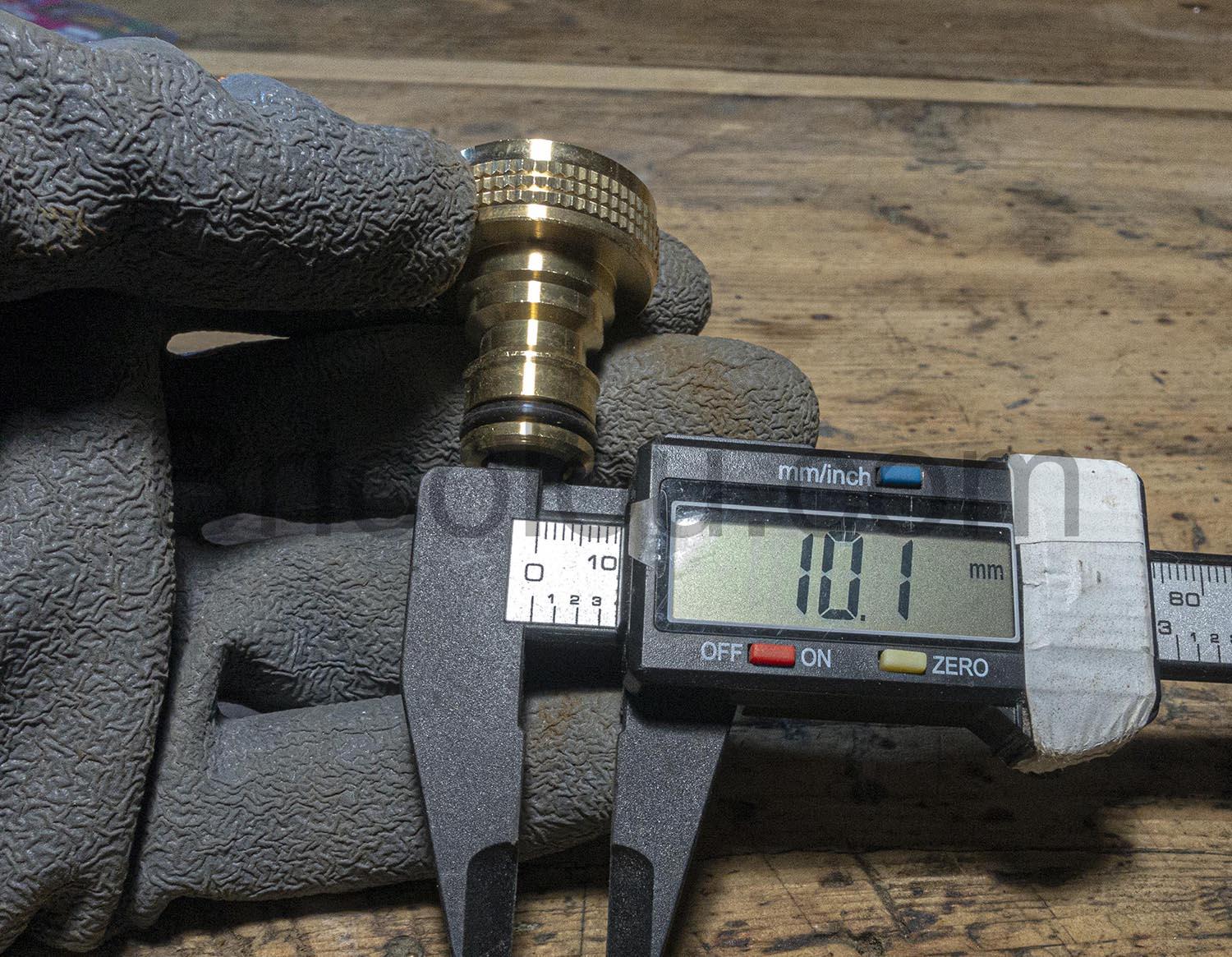 Boutte Raccord rapide arrosage laiton pour tuyau et robinet 34 F20 27 diametre 1 Boutté Raccord rapide arrosage laiton pour tuyau et robinet 34 (F20-27) diametre