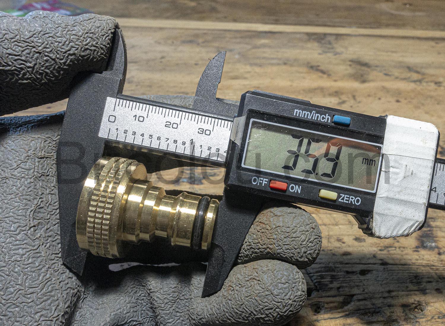 Boutte Raccord rapide arrosage laiton pour tuyau et robinet 34 F20 27 longueur 1 Boutté Raccord rapide arrosage laiton pour tuyau et robinet 34 (F20-27) longueur