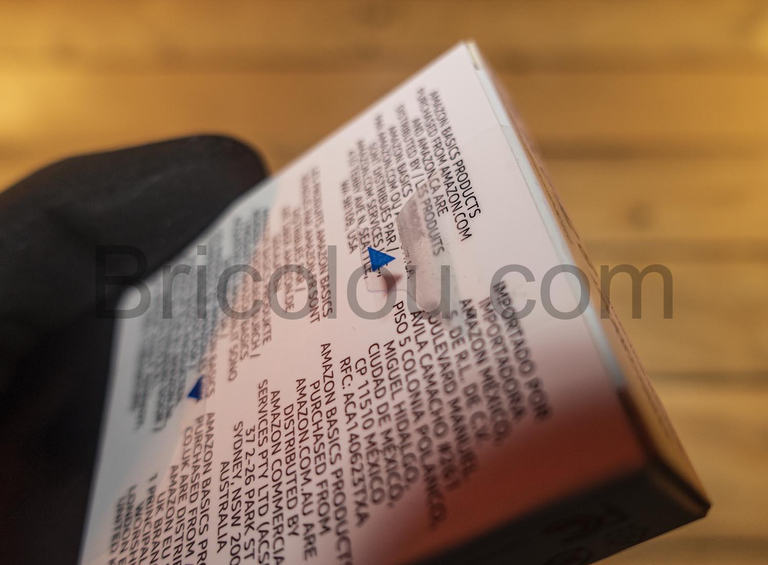 Carte MicroSD memoire adaptateur SD Amazon Basics 64 Go A2 U3 100 Mo boite dos Carte MicroSD mémoire adaptateur SD Amazon Basics 64 Go A2 U3 100 Mo boite dos