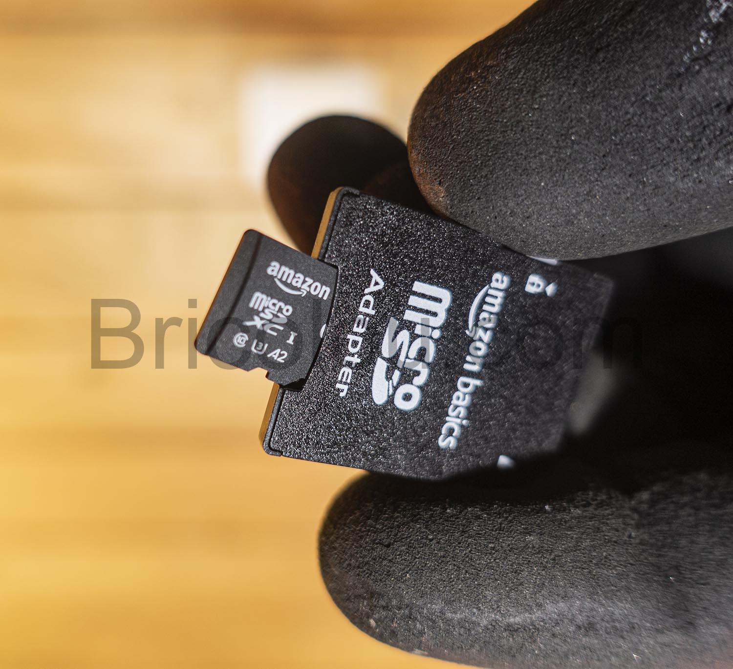 Carte MicroSD memoire adaptateur SD Amazon Basics 64 Go U3 100 Mo Carte MicroSD mémoire adaptateur SD Amazon Basics 64 Go U3 100 Mo